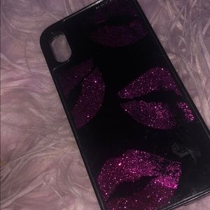 iphone X Glitter phone case